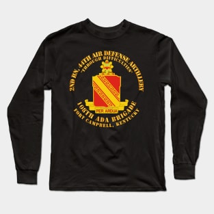 2nd Bn - 44th Air Defense Artillery Regt - 108th ADA Bde Long Sleeve T-Shirt